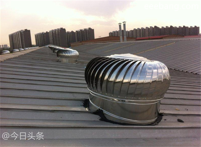 屋顶上旋转的金属球是什么 干嘛用的